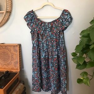 Boho patterned dress